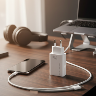 120 W Super Fast Charger Only Adapter Providing Quick Charging Speed With Reliable Performance And Durable Design (Without Box and Cable)