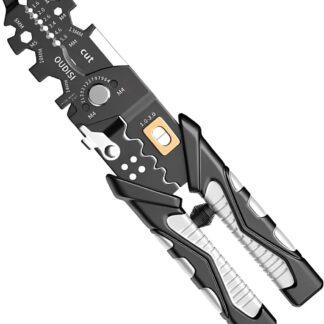 25 in 1 Wire Stripper, Wire Stripping Tool, Cutter Stripping, Cable Stripper Tool, Wire Crimping Tool, Multi-Function Hand Tool for Electric Cable Stripping Cutting and Crimping - Random Color