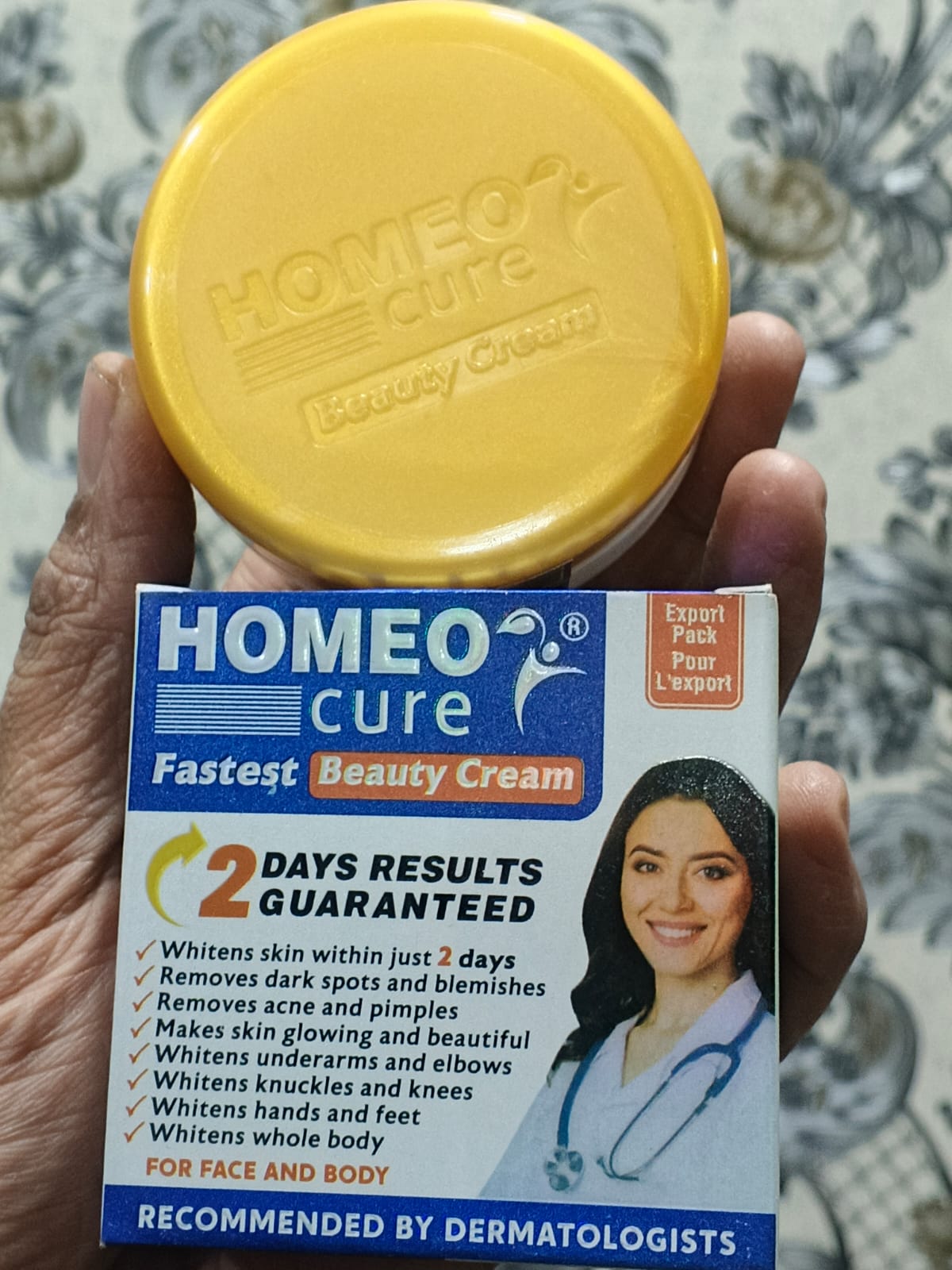 Fastest Beauty Cream HOMEO Cure | Face & Body | Pakistan Made | 50g - Image 5