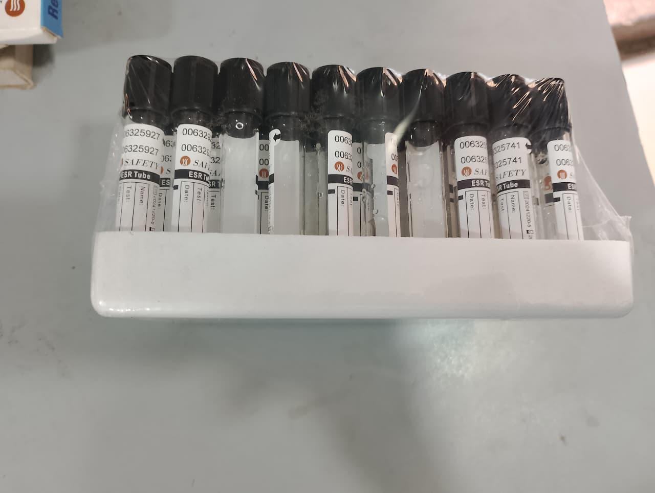 Safety Black Collection Tube – ESR Blood Test Tube 3ML, Secure Sample Collection, 100pcs Laboratory Pack - Image 3
