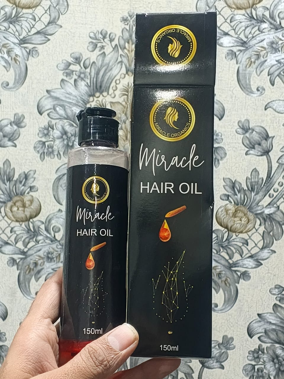 Miracle Elixir Noir Intensive Hair Revival Luxury And Growth Repair Oil For Strong Healthy And Nourished Hair - 150ML - Image 4