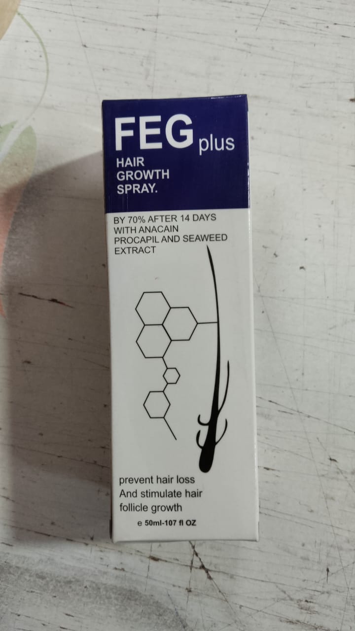 FEG PLUS Hair Growth Serum & Spray – 50ml Advanced Formula for Men & Women, Stronger, Thicker Hair - Image 6