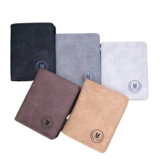 GU II Male Short Thin Man Wallet Providing Stylish Design Comfortable Use Durable Quality