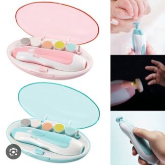 Baby electric nail clipper nail cutter manicure & Pedicure 0m+(Random color)