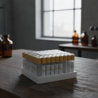 SAFETY Disposable Gel & Clot Activator Serum Separator Vacuum Blood Collection Tubes (Glass, 3ml, 13x75mm) - Pack of 100