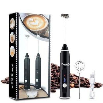 2 in 1 Coffee Beater Rechargeable Smooth Mixing Easy Use Compact Design Comfortable Handling - Image 4