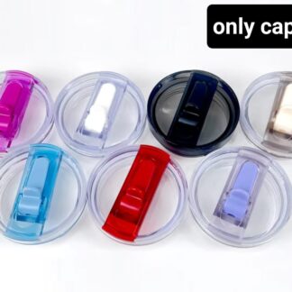 Leak-Proof Thumler Cap / Tumbler Lid – Durable, Portable, Secure Fit – Random Color