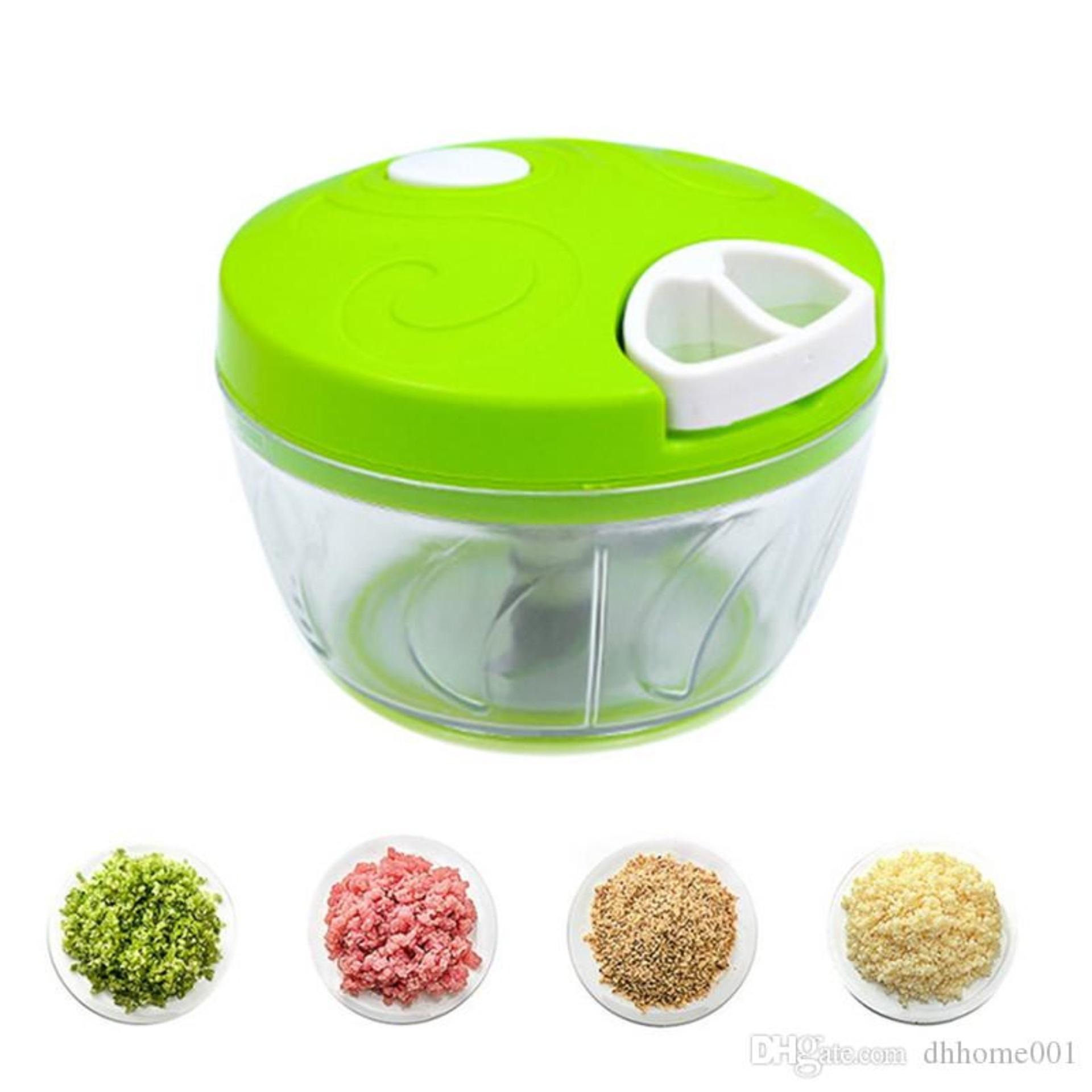 Multi-Function Food Processor - Chopper, Cutter, Grinder, Shredder, Mincer, Mini Garlic Slicer & Slicer for Kitchen (Random Color) - Image 2