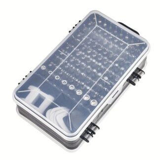 115-in-1 Precision Magnetic Screwdriver Set – Stainless Steel Flat Head Repair Tool Kit for Phones, Computers, Laptops, Watches, Eyeglasses, and Other Electronics - Tool Kit