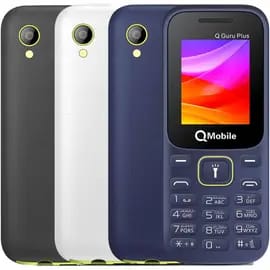 QMobile Guru Plus 1.8 Inch LCD PTA Approved Mobile With 1000mAh Battery Dual SIM Smart Digital Camera And Bluetooth (Random Color) - Image 2