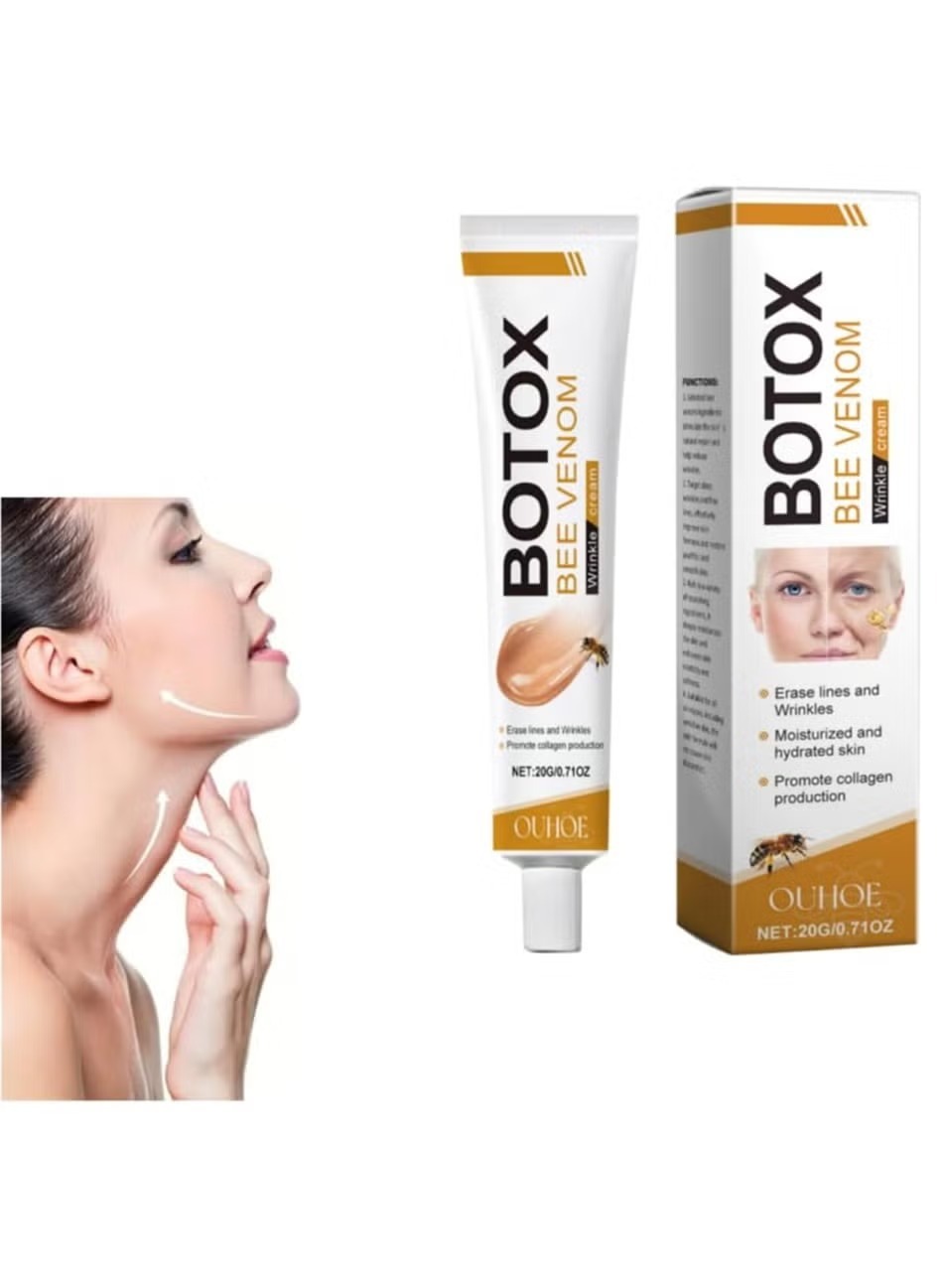 Botox Bee Venom Wrinkle Cream | Anti‑Aging Moisturizer | Collagen Boost | Reduce Wrinkles & Fine Lines 20gm - Image 5