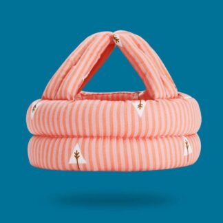 Baby Head Protector Crawling - Baby Safety Helmet & amp Walking Helmet + 360 Degree U-shaped Baby Toothbrush (Random Color/Design)