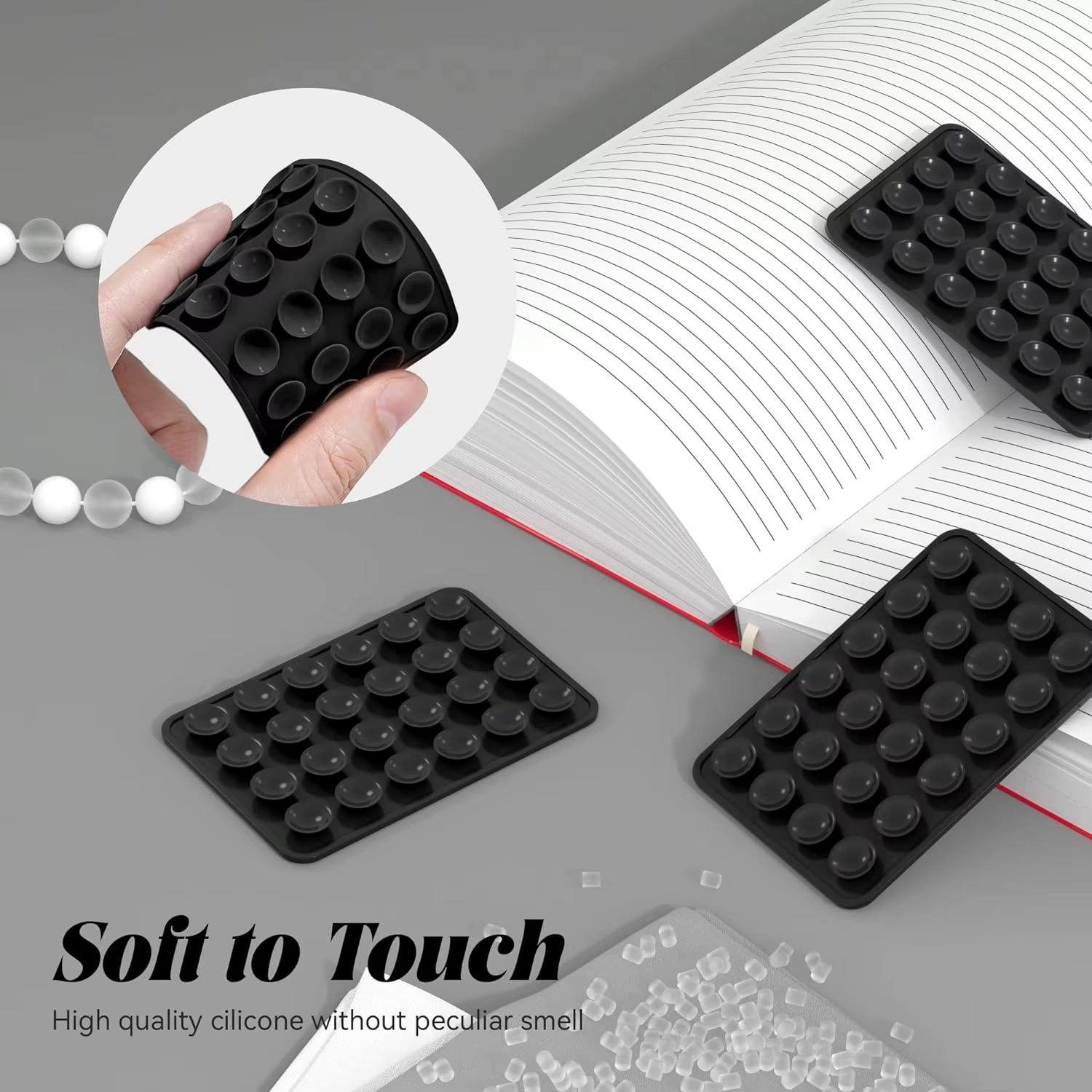 Mobile Bubble Grip Silicone Suction Both Side Bubble Grip Cup Phone Strong Grip Holder Hands Free (Random Color) - Image 4