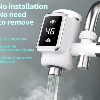 3000W Water Heater Faucet – Instant Heating Tap with Grow Free Installation for Home and Kitchen Use