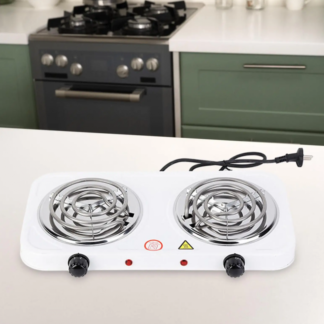 Double Electric Stove | Dual Hot Plate Cooker | Twin Coil Electric Cooking Stove