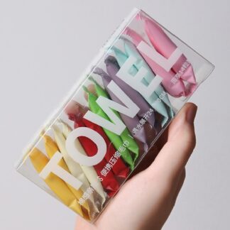 Disposable Washcloths | 14 pcs/box | Portable Travel Towels | Thickened Compressed Face & Beauty Square Towels