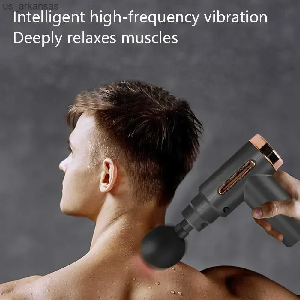 Professional Smart Percussion Massage Gun – High-Intensity Deep Tissue Muscle Massager with 4 Interchangeable Heads for Athletic Recovery & Pain Relief 4 in 1 - Image 3