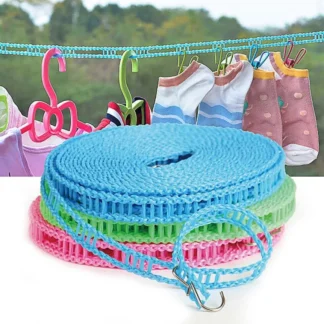 Plastic Cloth Hanging Rope Clothesline - 5 Meters