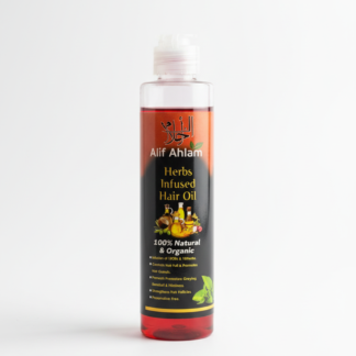 Alif Ahlam Pure Herbs Hair Oil | Natural Care & Hair Vitality | Wellness Boost Soft & Nourishing Formula | 150 ml