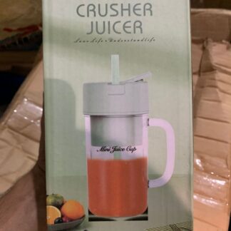 Professional Mini Juicer | USB Electric Portable Blender & Smoothie Maker | Stainless Steel Fruit Extractor with Straw