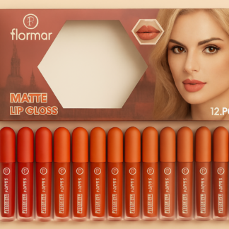 Nude Shades High Pigmented Lipgloss – Set of 6 & 12 Creamy Long-Lasting Glosses | Moisturizing, Smooth Finish & Everyday Wear