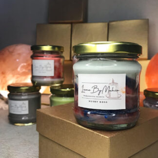 Dusky Rose | The Scent of Love at Dusk – Handmade Luxurious Floral & Musky Soy Wax Candle - 100 gram