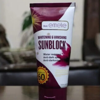 Emelie Whitening & Vanishing Sunblock SPF60 (150ml)