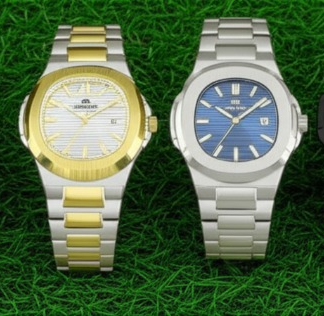 BESTWIN BW-137 Men's Luxury Quartz Watch Stainless Steel Watch – Classic Analog Display, Stainless Steel Strap, Waterproof Design, Ideal for Business and Casual Wear |Mans Watch (Without Box)