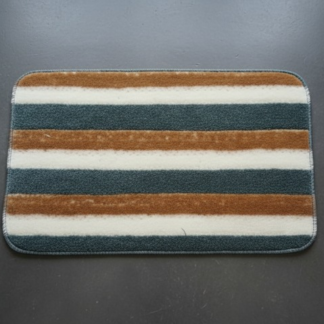 Versatile Absorbent Mat – 25"x16" Ultra-Soft Microfiber Quick-Dry Mat with Non-Slip Backing for Bathroom, Kitchen, and Living Spaces ( Random Design)