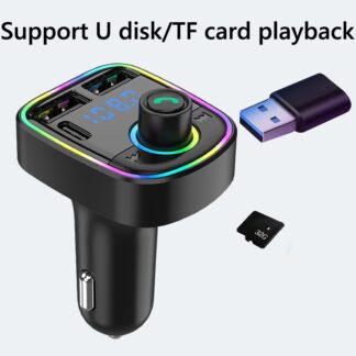 C1 - Car Mp3 Player | Car Wireless FM Transmitter | Car Mp3 Modulator | Car Accessories ( Random Color )