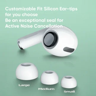 T03S PRO JOYROOM TWS Active Noise Cancelling ANC Earbuds With Premium Case - White Earbuds Joyroom