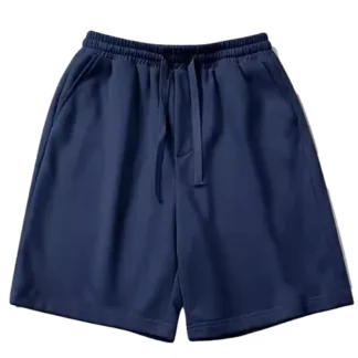 Men’s Navy Blue Jersey Shorts – Comfortable Casual Wear