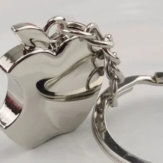 01 PCs Apple Design Keychain | Best Quality Key Chain | Key-Chain For Motorcyles - KeyChain For Cars ( Random Color )