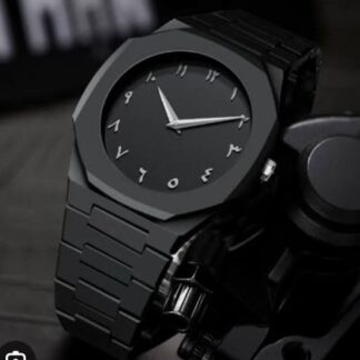 Full BLACK AURA Quartz Watch – Lightweight Design, , Premium Quality & Finish - Best Quality Analog Watch For Boys - Watch For Men | Full Black Color Watch