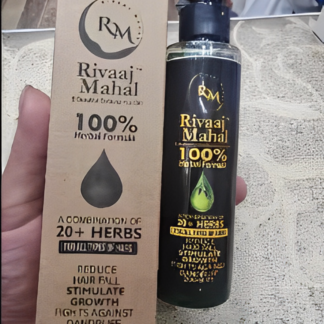 Rivaj Mahal 100% Natural Formula for Men & Women | Stops Hair Fall, Promotes Thick & Long Hair - 200ml
