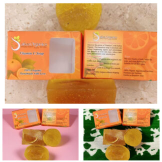 Safwa Organics Vitamin C Soap | Organic Handmade Glow Bar Soap | Best Quality Soap 