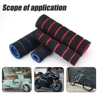 4pcs/Set Universal Grip Comfort Foam Handle Bar Motorcycle, Bicycle | motorcycle handle foam grip