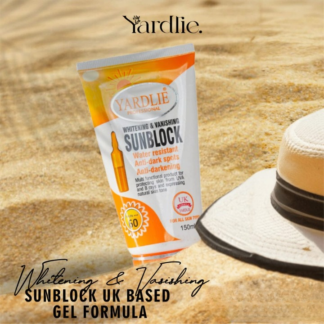 YARDLIE Professional - SPF - 60 WHITENING & VANISHING SUNBLOCK 150ml