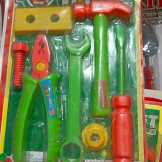 Tools Kit Toys For Kids - Plastic Hardware Tools Toys For Kids (random color)