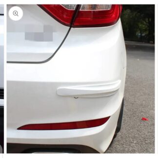 Car Bumper Protector Strip Guard Corner Protection Strips Scratch Auto car Anti Collision Car Corner Bumper (Color White)