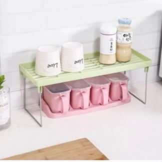 Folding Stack up shelf for spice jars Cabinet Shelves foldable Shelf Stand Spice Jars Rack Cupboard Storage Support Kitchen accessories Pantry Organizer
