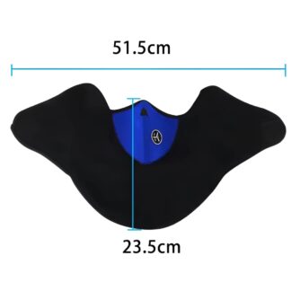 Pack Of 01 Windproof Bike Mask Half Face Motorcycle Masks For Men and Women | Best Quality Bike Mask