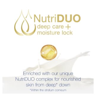 Dove Silky Moisturizing Body Cream (300 ml) - High Nutrients and Rich Essential Oils