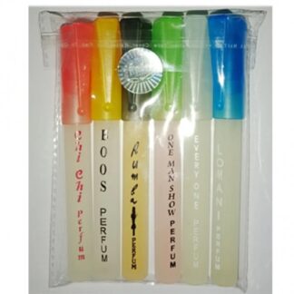 Set of 6 different Fragrances Pocket Sized Perfumes For Women- 8ml Each