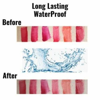 Pack of 6 Dear Darling WardaBeauty Ice cream Lip and cheek Tint Long-lasting Lip Tint (Random Color))