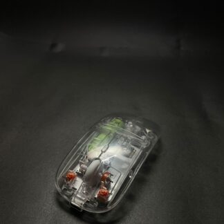 RGB Wireless Transparent Mouse Dual-Mode Rechargeable Mouse With LED lights