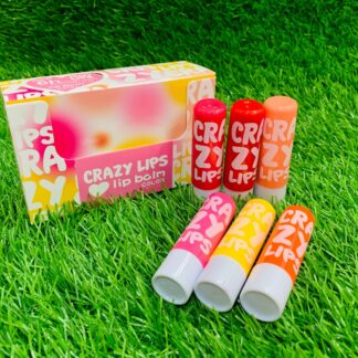 Pack of 3 Crazy Tinted Lip Balm, Magic Chapstick Hydrated & Moisturizing Lip Balm (Random Color)