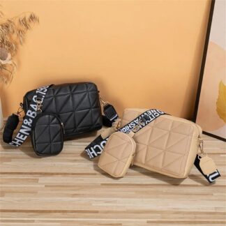 ( 2 Piece ) Girls Cross-Body Bag | Best Quality Shoulder Bag For Girls | Best Quality Bag For Women | PU Leather Cross-Body Bag
