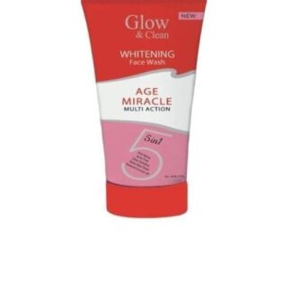 Glow and Clean Age Miracle Face Wash – Instant Brightening and Anti-Aging Cleanser for Radiant Skin, 120ML Deep Cleansing Formula with Visible Results