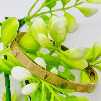 Cartier-Inspired Adjustable and Imported Gold Bangle Bracelet | Best Quality Bracelet For Girls & Women | Artificial Bracelet